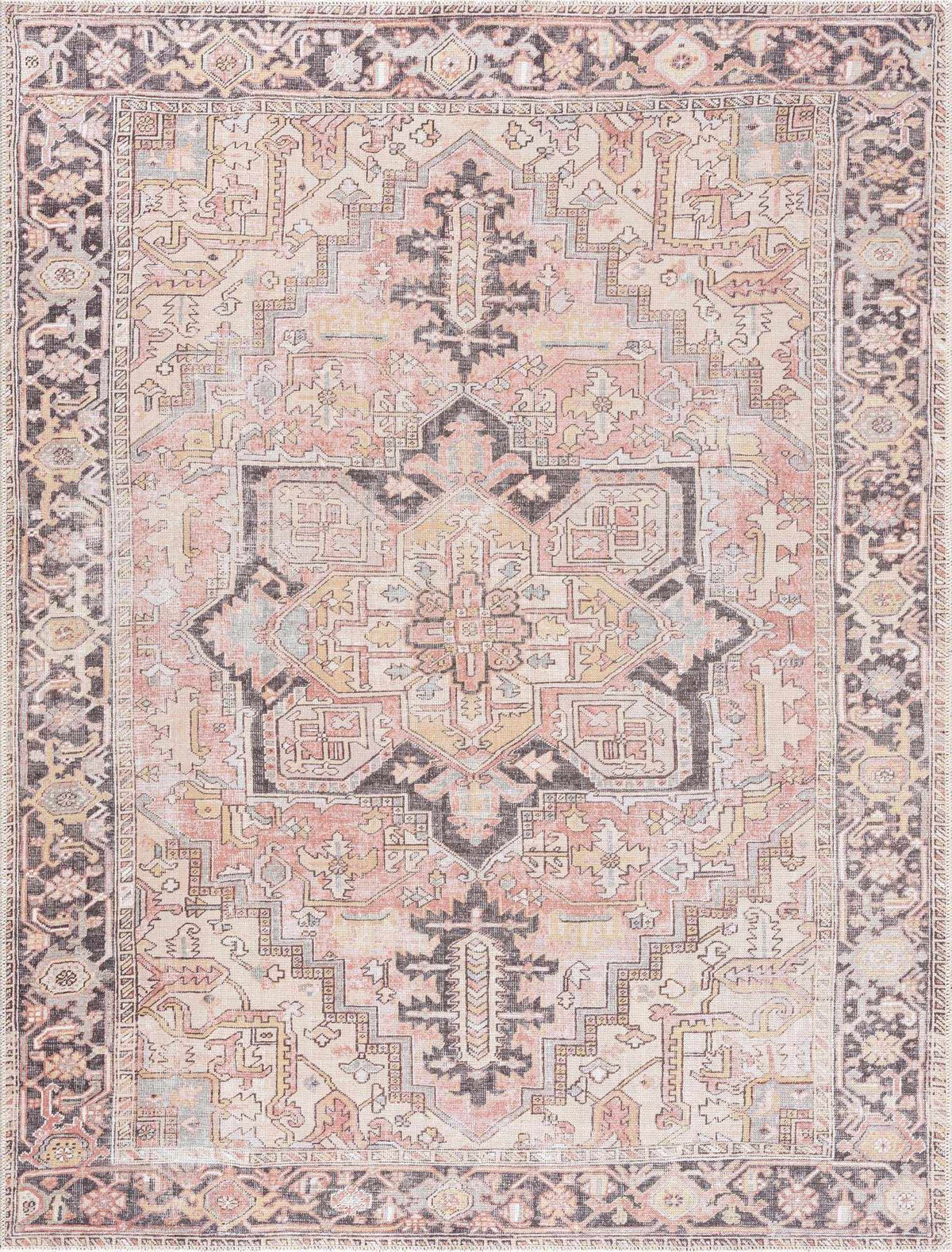 Nadia Dust Pink Area Rug - Clearance