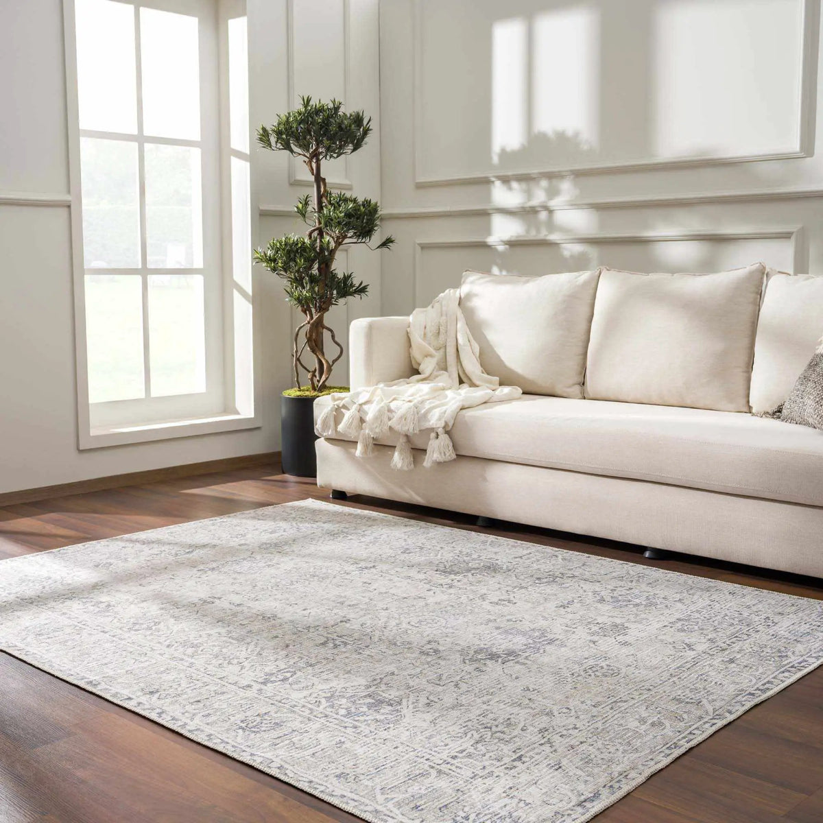 Nyako Area Rug - Clearance, installed in a room