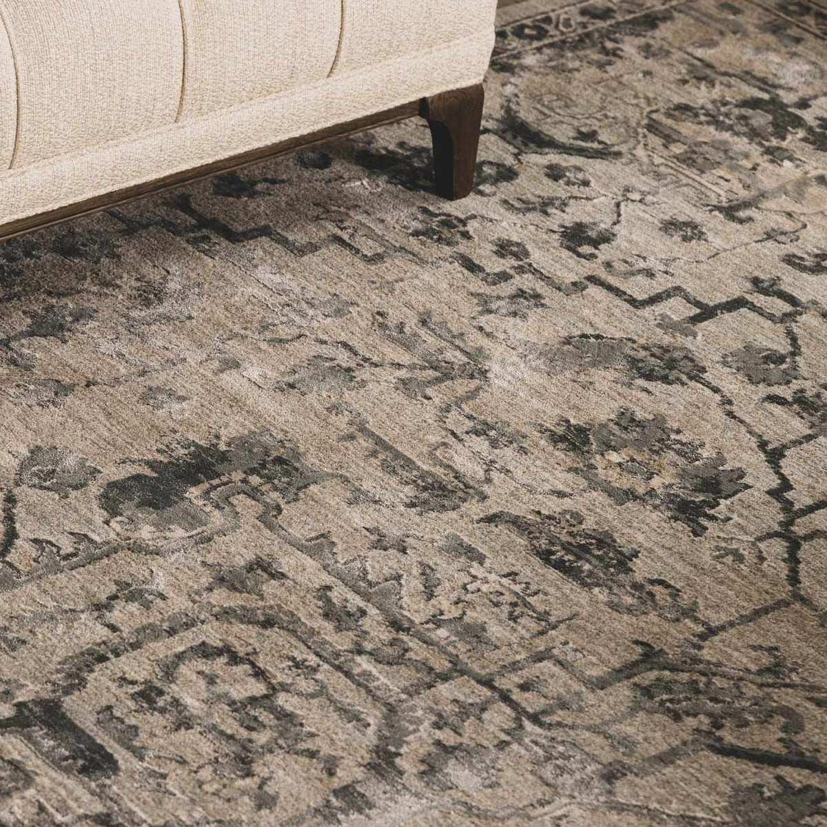 Embsay Teal Boutique Rug, installed in a room 7