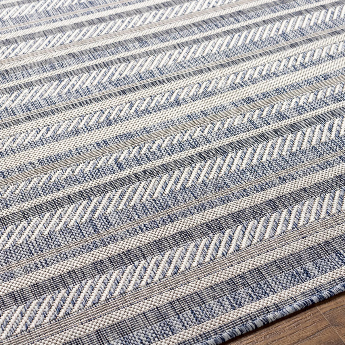 Emirgazi Striped Nordic Outdoor Rug, photo 10 of 12