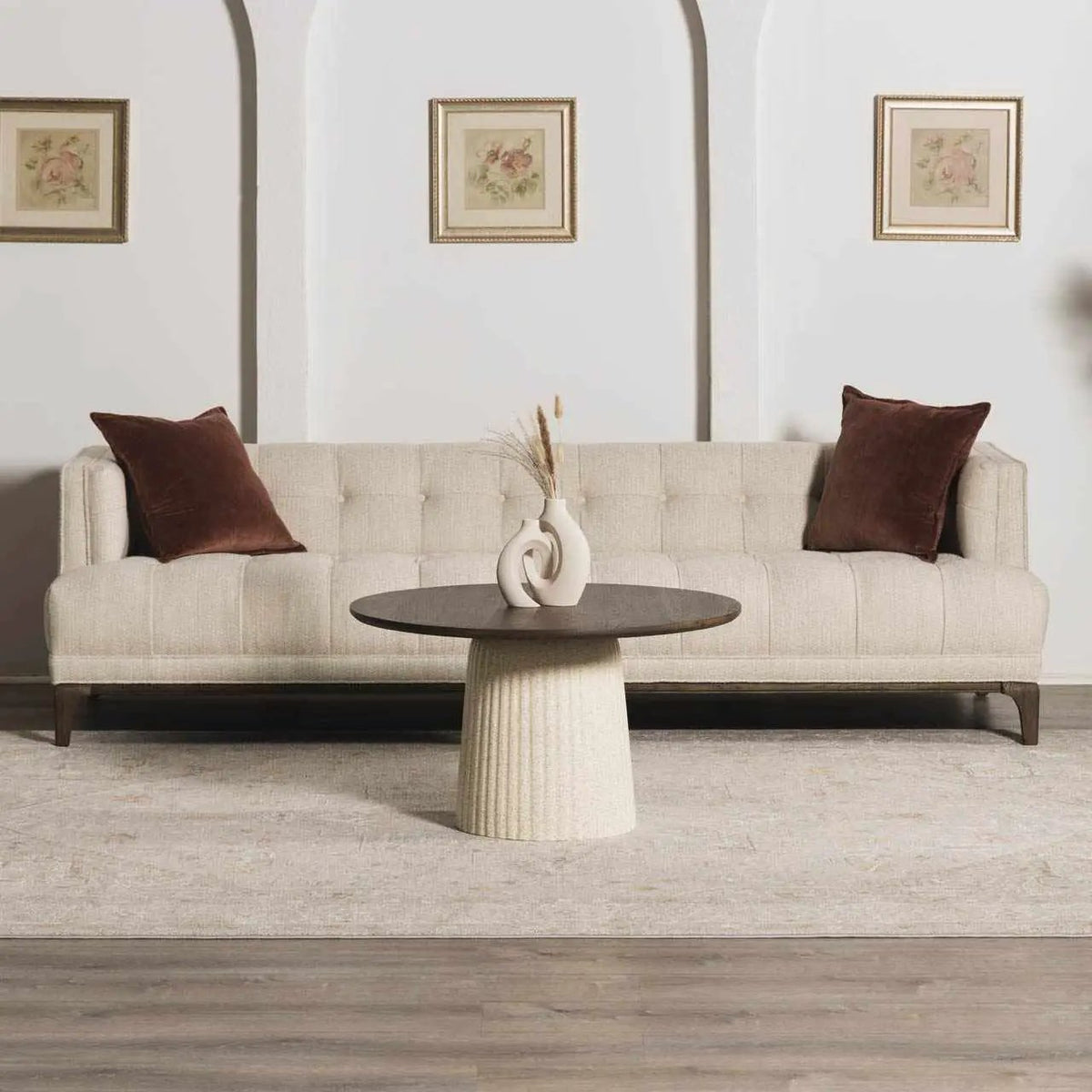 Engin Thick Luxe Area Rug, installed in a room 3