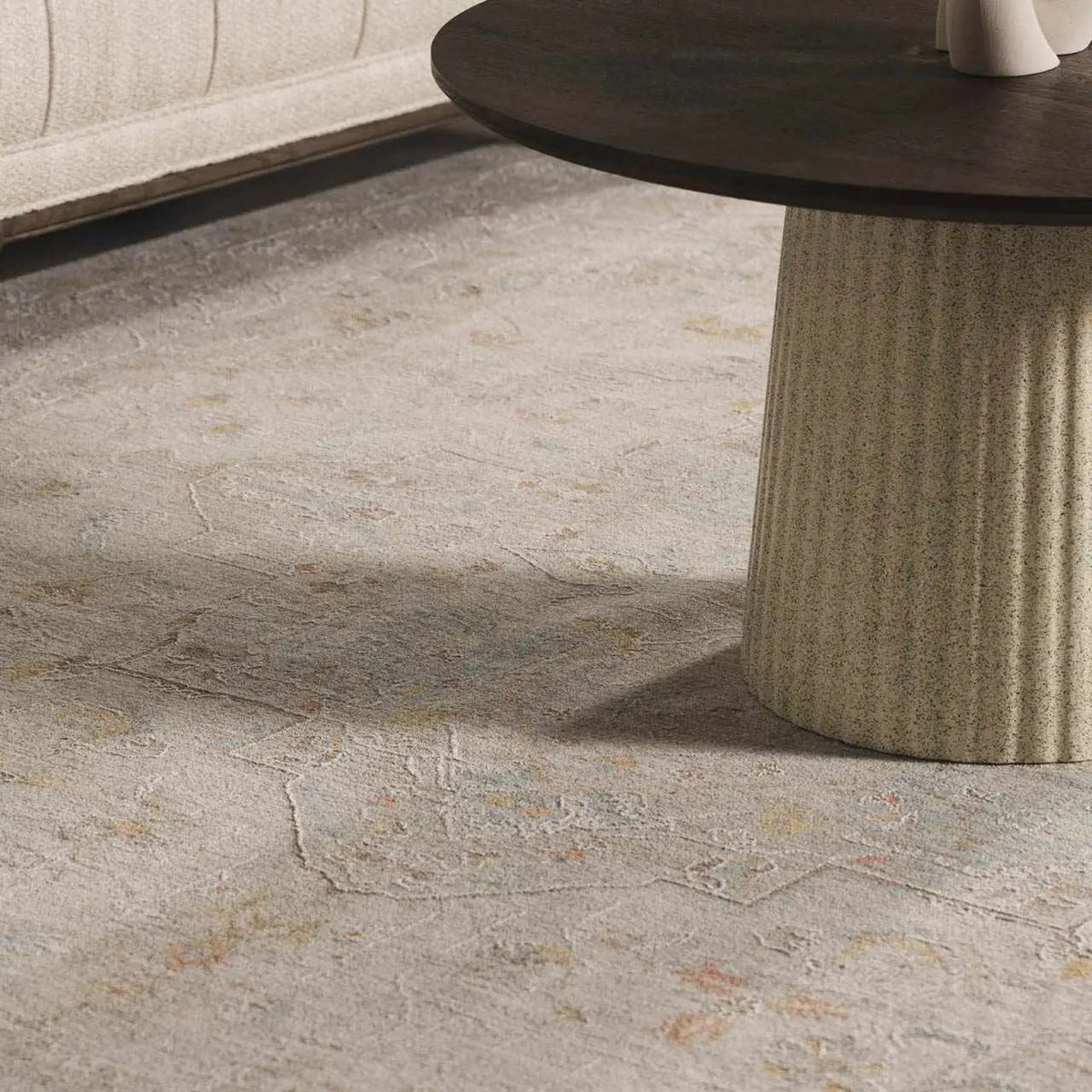 Engin Thick Luxe Area Rug, installed in a room 2