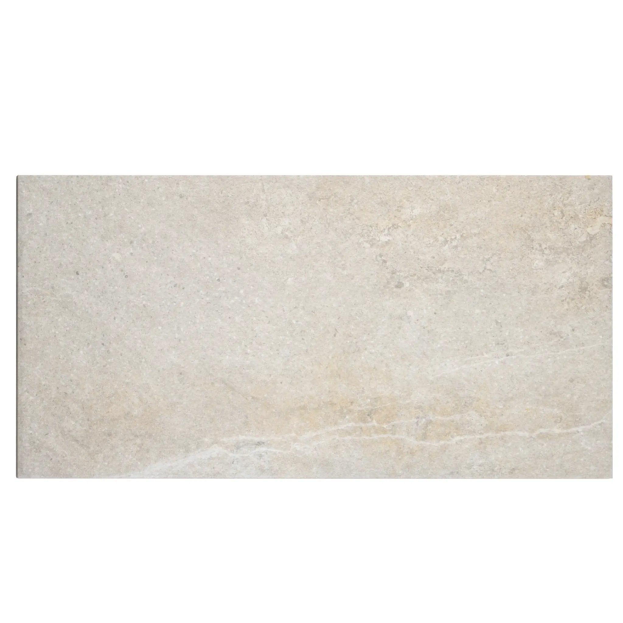 Beige 12x24 Field Matte Porcelain Tile (5 pack, 10.763 sq ft/case) by Apollo Tile