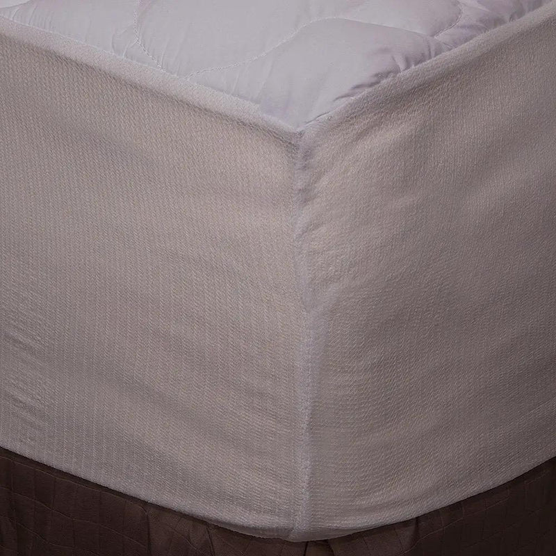 King size Extra Plush Mattress Pad - Hypo-allergenic by HomePacific