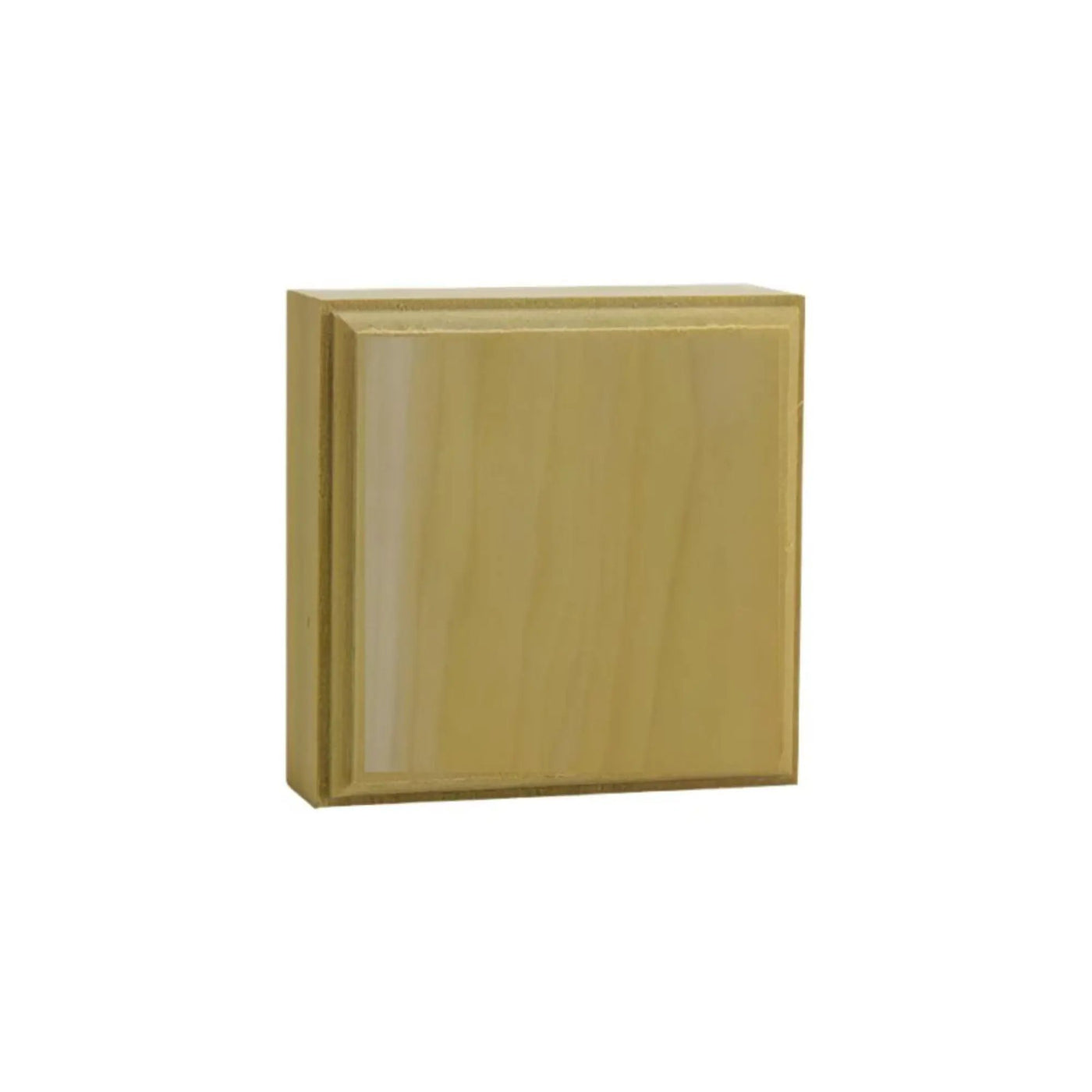 EWAP31 Casing Corner Block 1 inch x 3 inch Square Unfinished by NewMouldings
