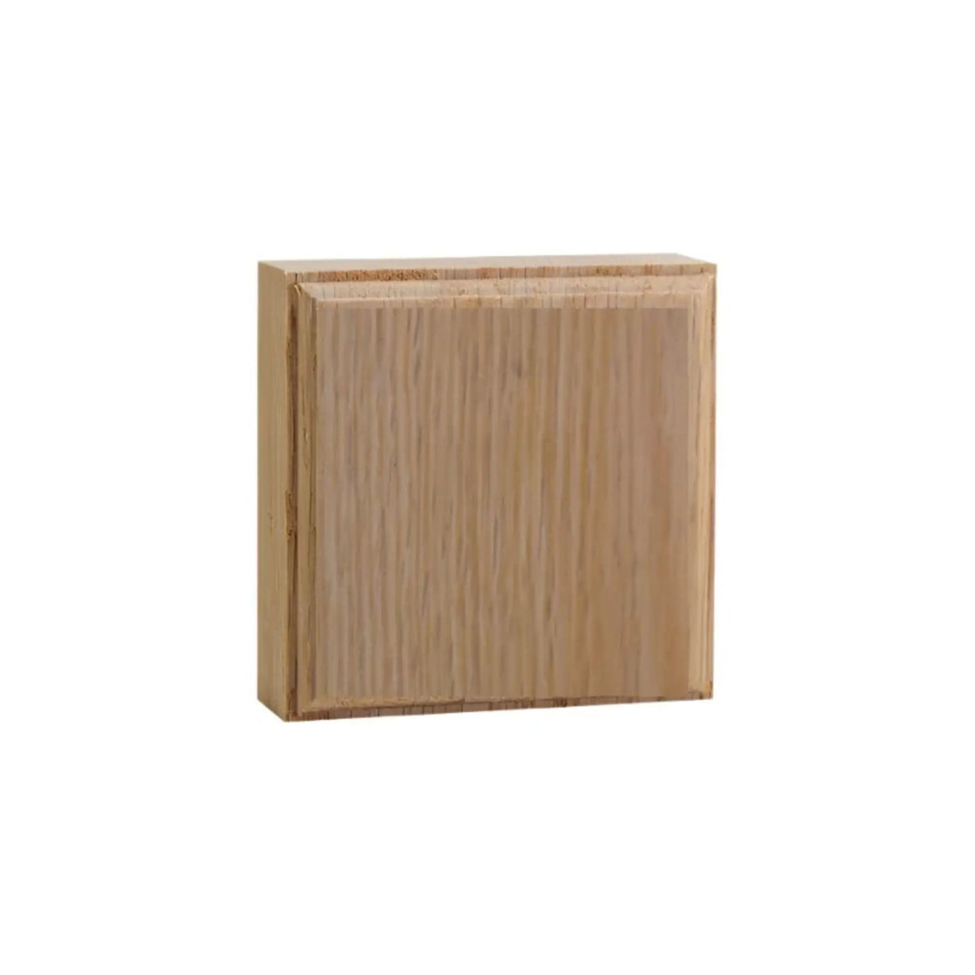 EWAP31 Casing Corner Block 1 inch x 3 inch Square Unfinished by NewMouldings