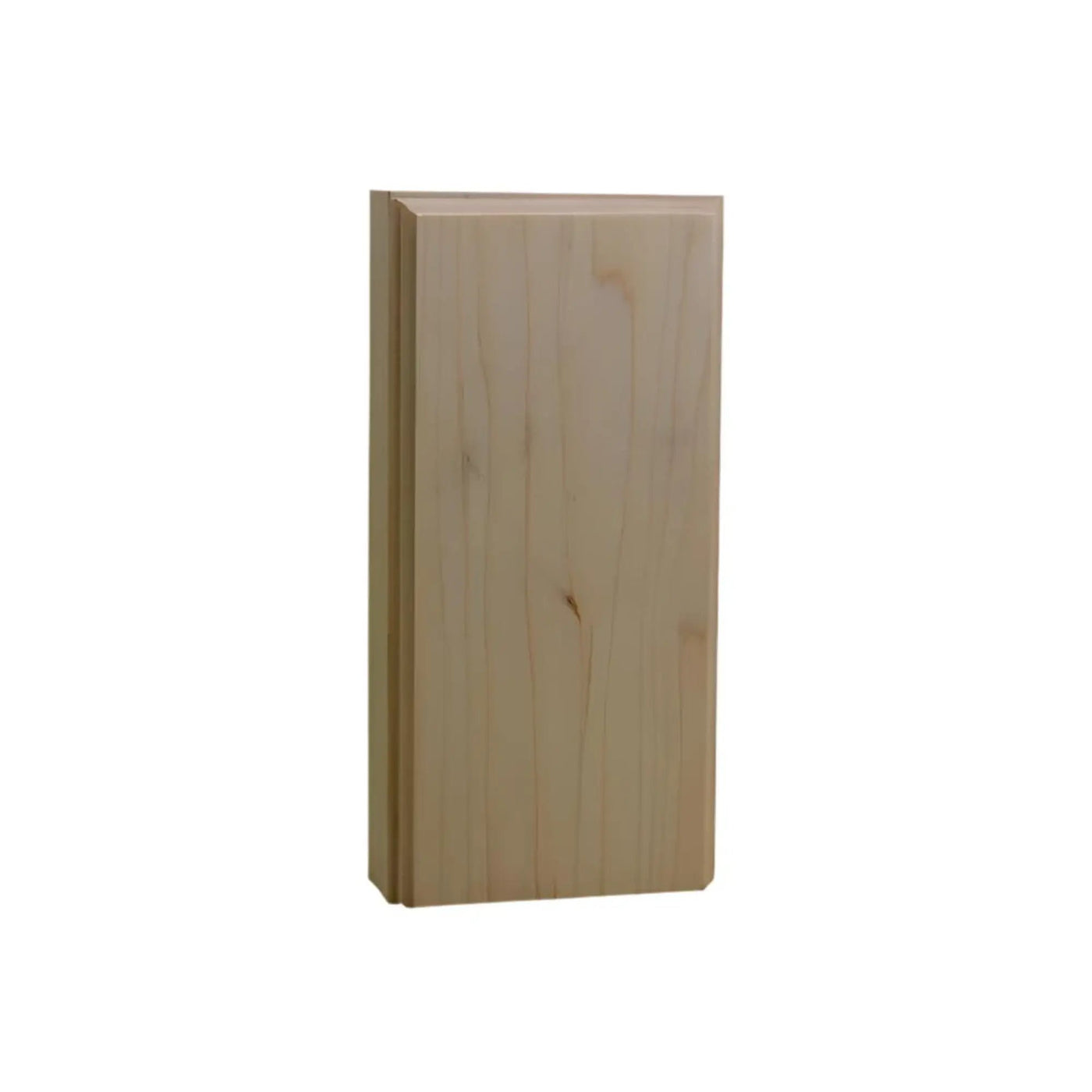 EWAP36 Casing Plinth Block 1 inch x 3 Inch x 6 inch Tall Unfinished by NewMouldings