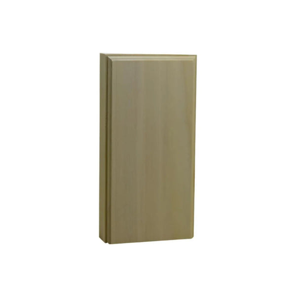EWAP36 Casing Plinth Block 1 inch x 3 Inch x 6 inch Tall Unfinished