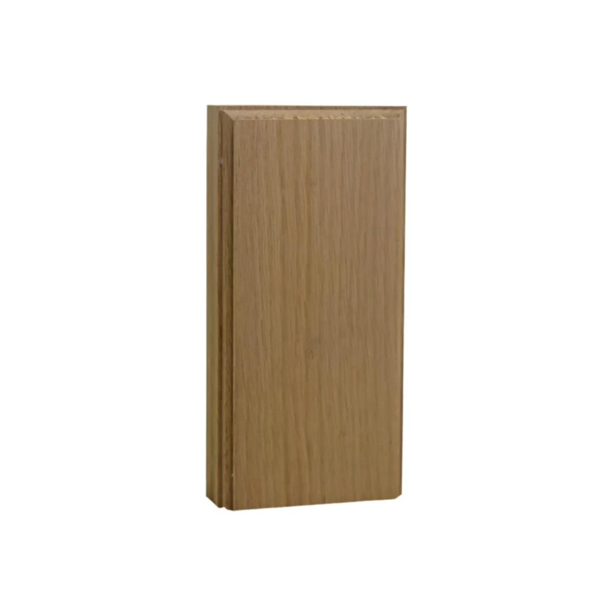 EWAP36 Casing Plinth Block 1 inch x 3 Inch x 6 inch Tall Unfinished by NewMouldings