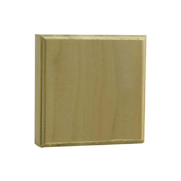 EWAP41 Casing Corner Block 1 inch x 4 inch Square Unfinished