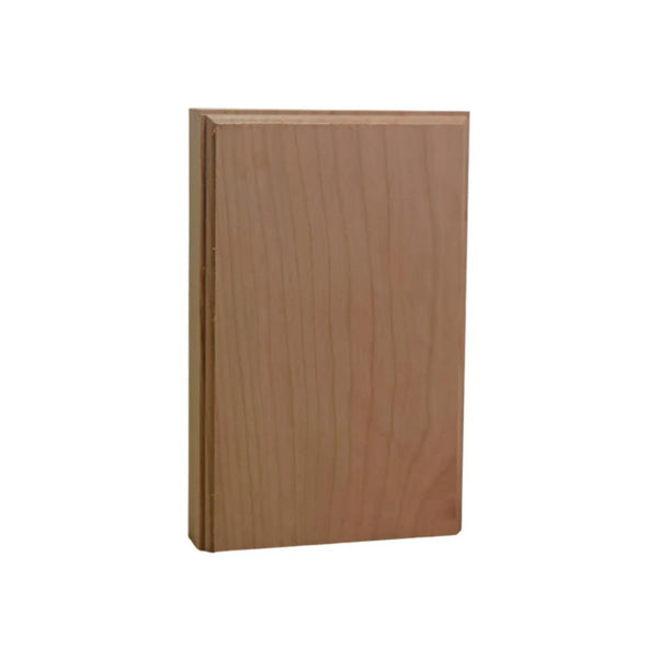 EWAP46 Casing Plinth Block 1 inch x 4 Inch x 6 inch Tall Unfinished, photo 2 of 6