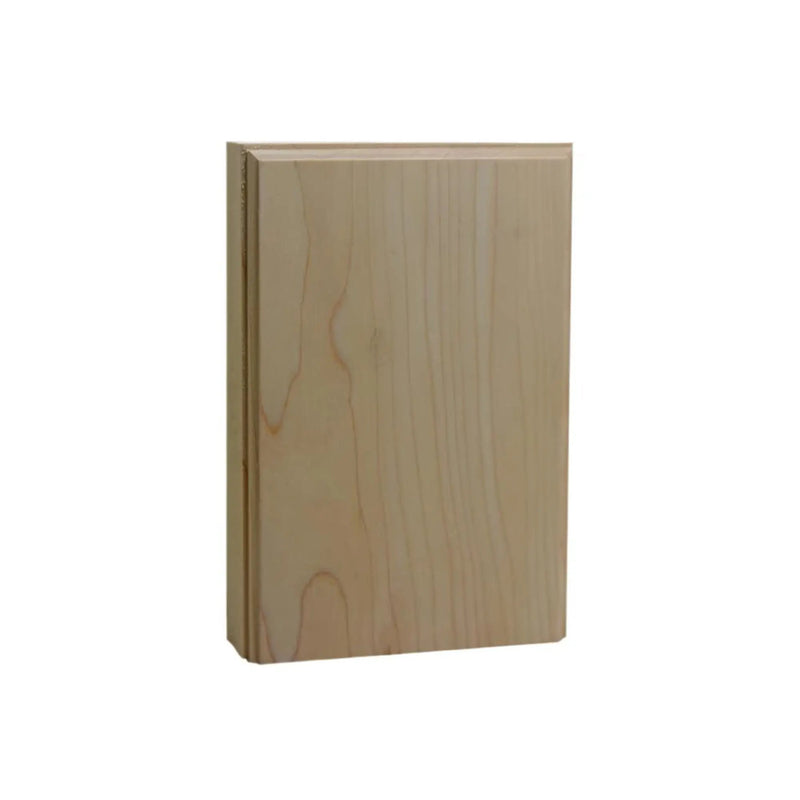 EWAP46 Casing Plinth Block 1 inch x 4 Inch x 6 inch Tall Unfinished by NewMouldings