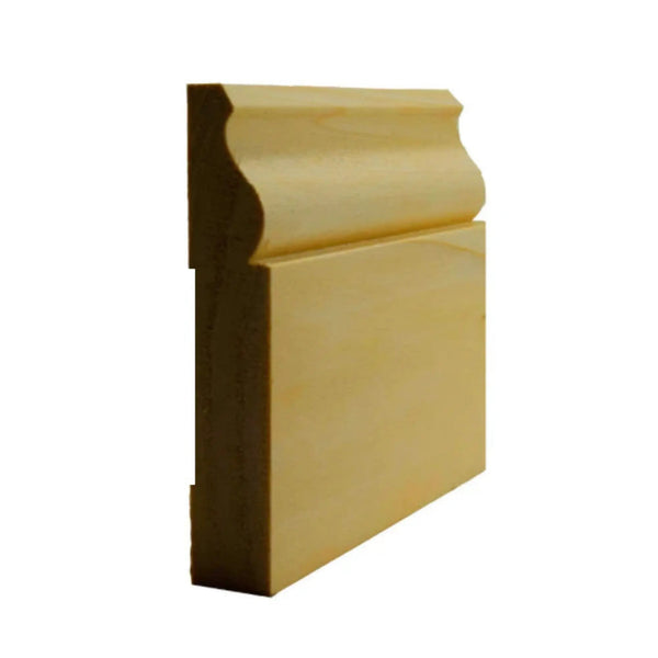 EWBB11 Colonial Baseboard 4" Tall x 11/16" Moulding. Unfinished, photo 2 of 9