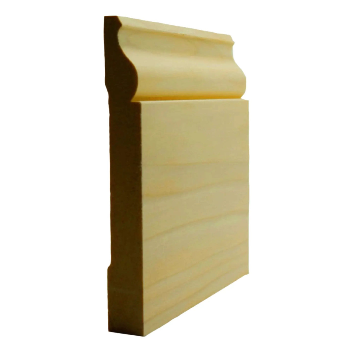 EWBB12 Colonial Baseboard 5-1/4" Tall x 11/16" Moulding. Unfinished by NewMouldings