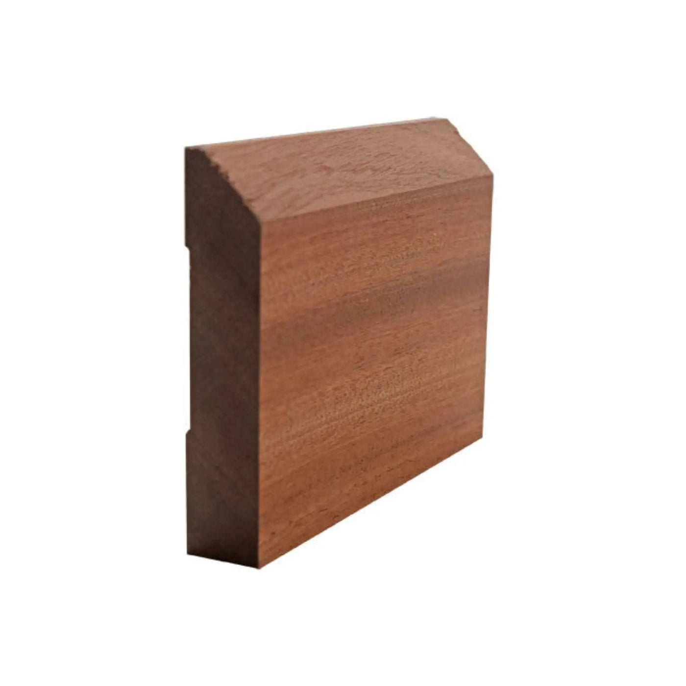 EWBB14 Beveled Edge Baseboard 3-1/2" Tall x 11/16" Moulding Unfinished by NewMouldings