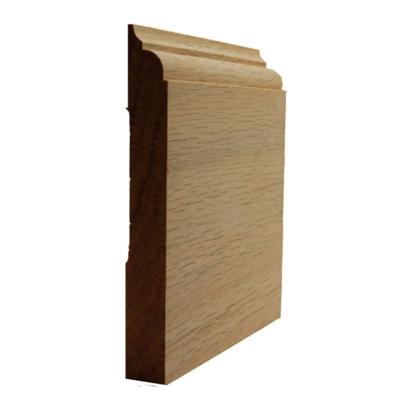 EWBB23 Nose & Cove 5-1/4" Tall x 11/16" Baseboard Moulding Unfinished by NewMouldings
