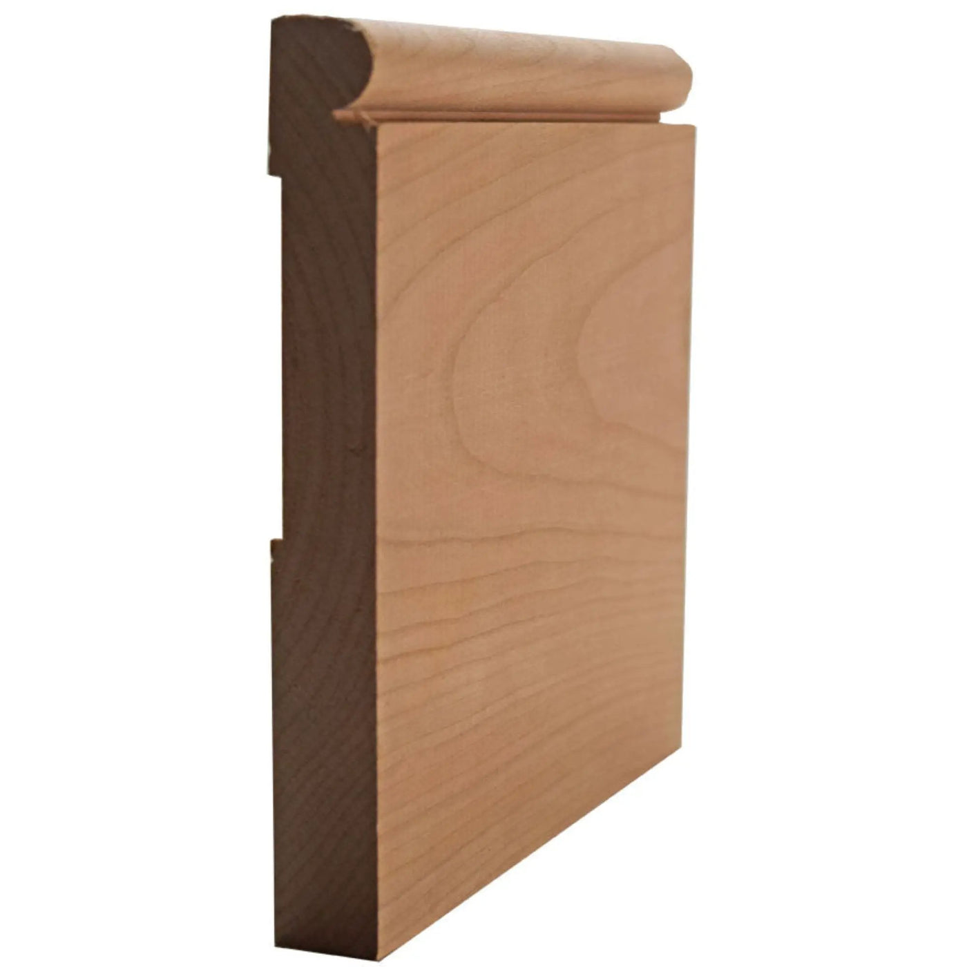 EWBB26 Beaded 5-1/4" Tall x 11/16" Baseboard Moulding. Unfinished by NewMouldings