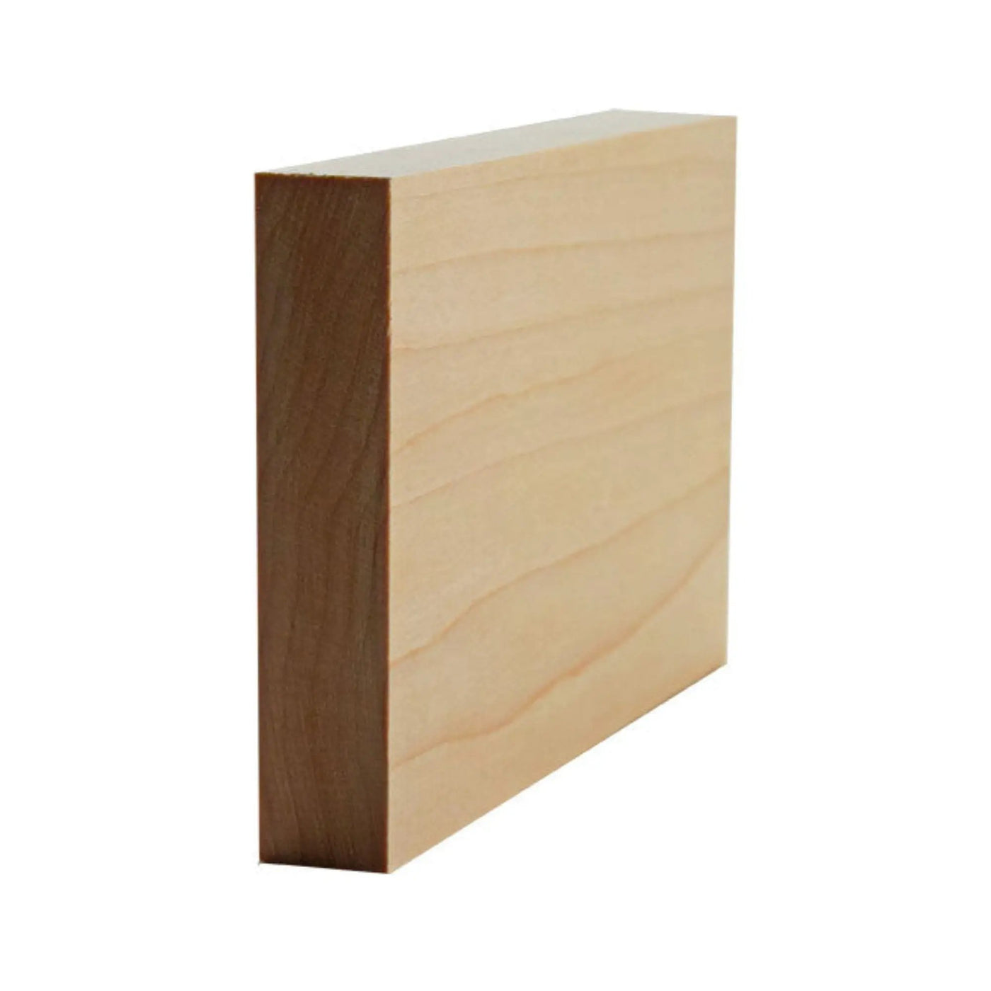 EWBB52 Square edge 3-1/2" Tall x 3/4" Baseboard Moulding. Unfinished by NewMouldings