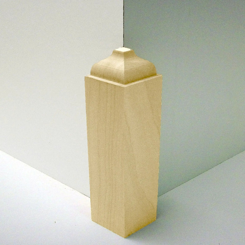 EWBB63 Base Outside Corner Block 1-3/8" x 1-3/8" x 6-1/2" Unfinished by NewMouldings