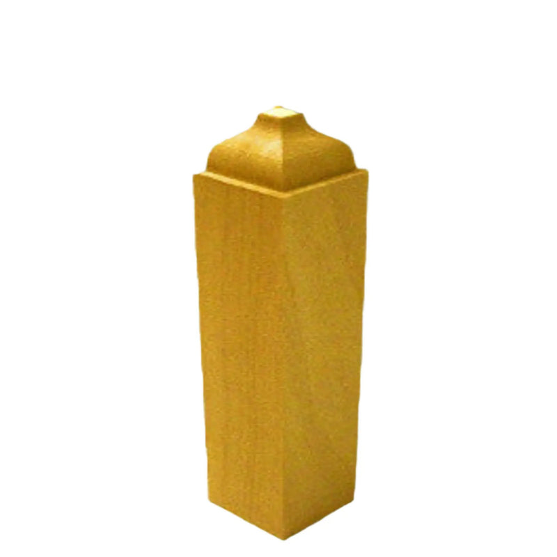 EWBB83 Base Outside Corner Block 1-3/8" x 1-3/8" x 8-1/2" Unfinished by NewMouldings