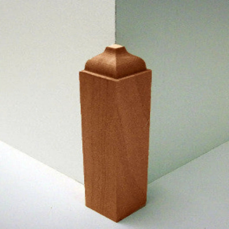 EWBB63 Base Outside Corner Block 1-3/8" x 1-3/8" x 6-1/2" Unfinished by NewMouldings