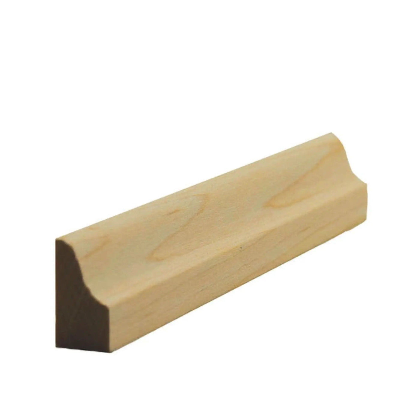 EWBS15 Baseboard Shoe 3/4" Tall x 7/16" Ogea Style. Unfinished by NewMouldings