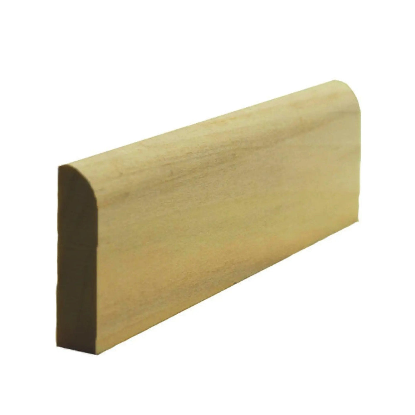EWBS16 Baseboard Shoe 1-1/4" Tall x 5/16" Flat with Radius. Unfinished by NewMouldings