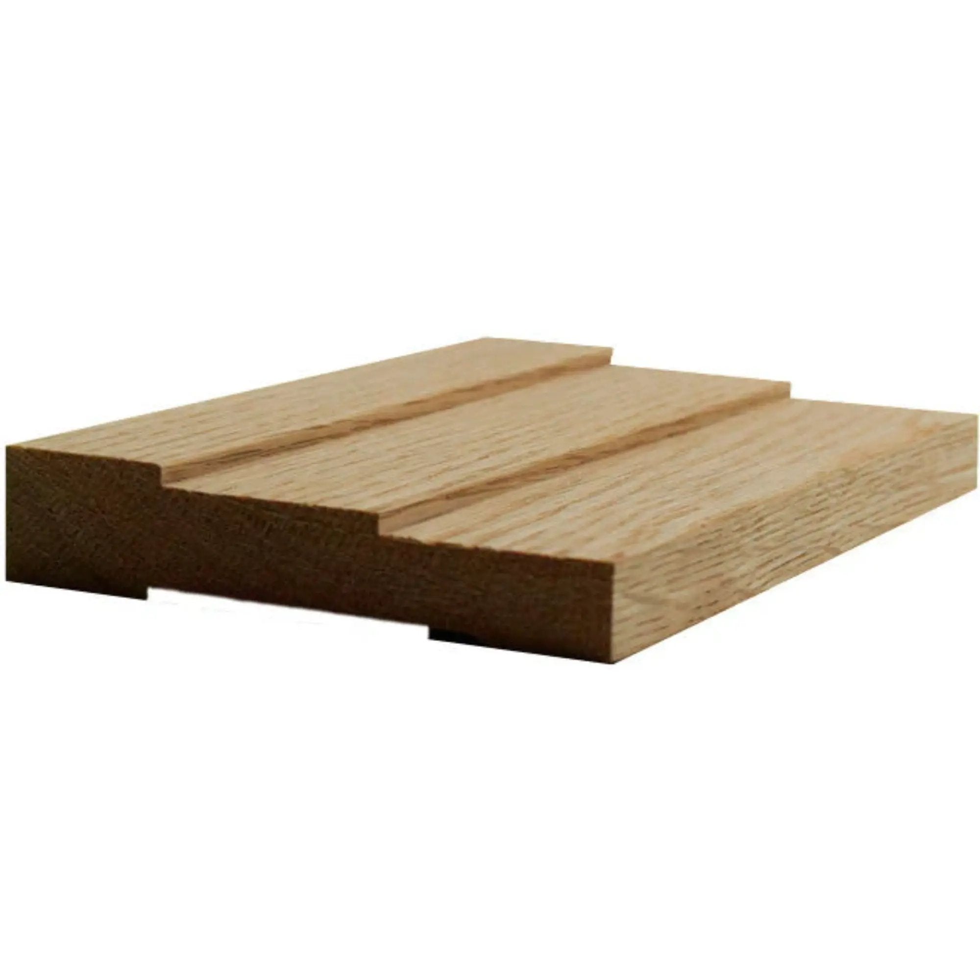 EWCA35 Contemporary 3-1/2" wide x 3/4" Stepped Casing. Unfinished Trim by NewMouldings