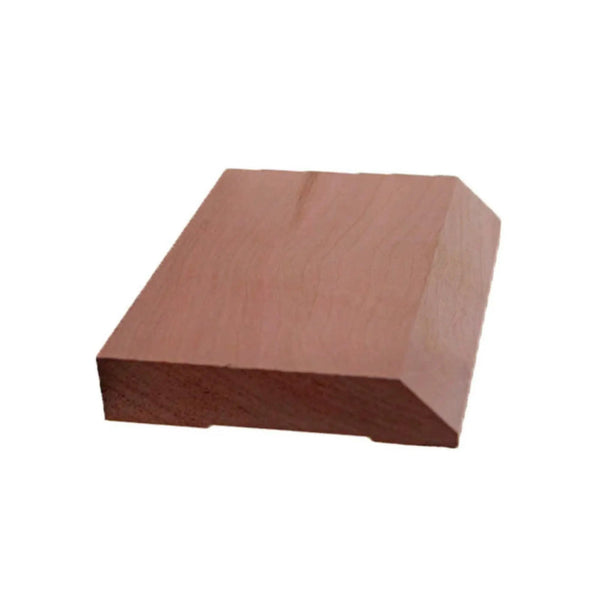 EWCA39 Beveled Casing 3-1/2" wide x 3/4" Molding. Unfinished Trim, photo 2 of 5