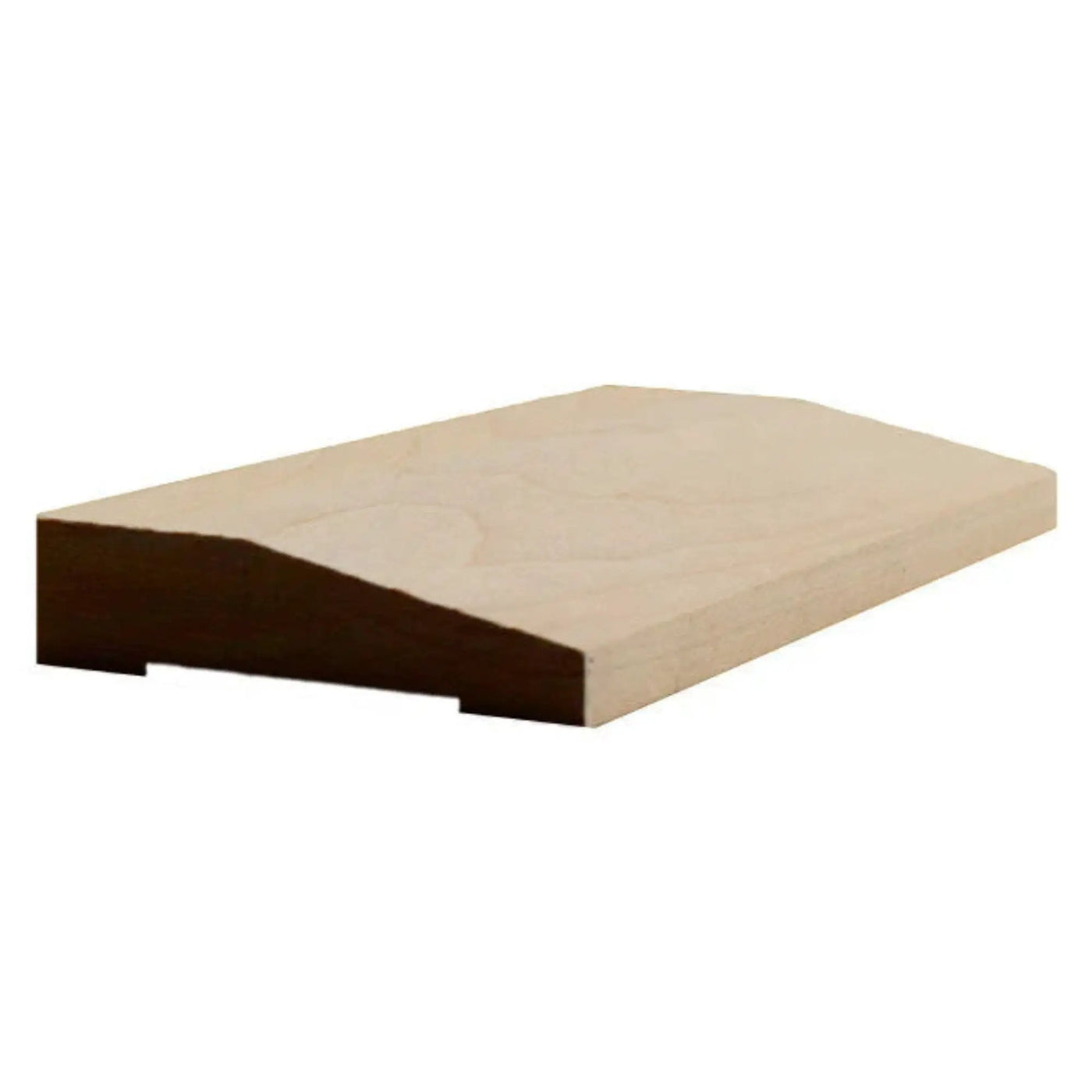 EWCA41 Beveled Modern Casing 2-1/2" wide x 3/4" Contemporary Unfinished Trim by NewMouldings