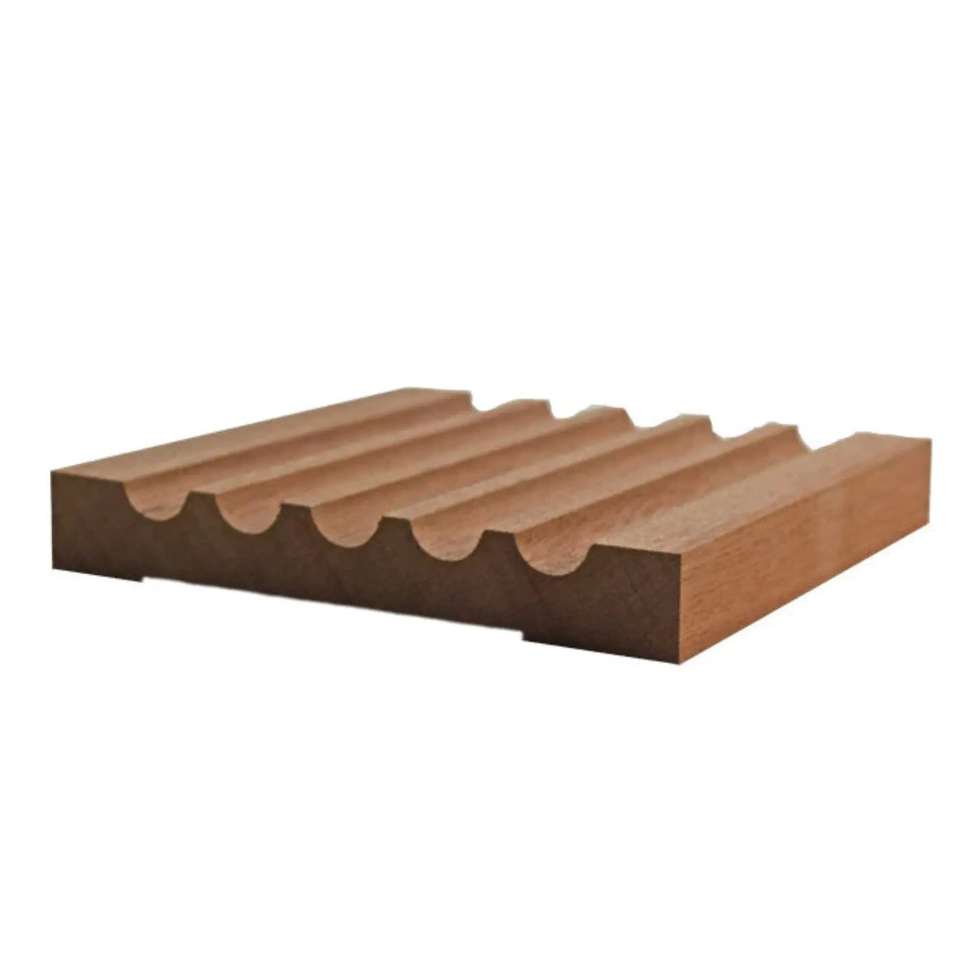 EWCA49 Fluted 5-1/8" wide x 3/4" Casing. Unfinished Trim by NewMouldings