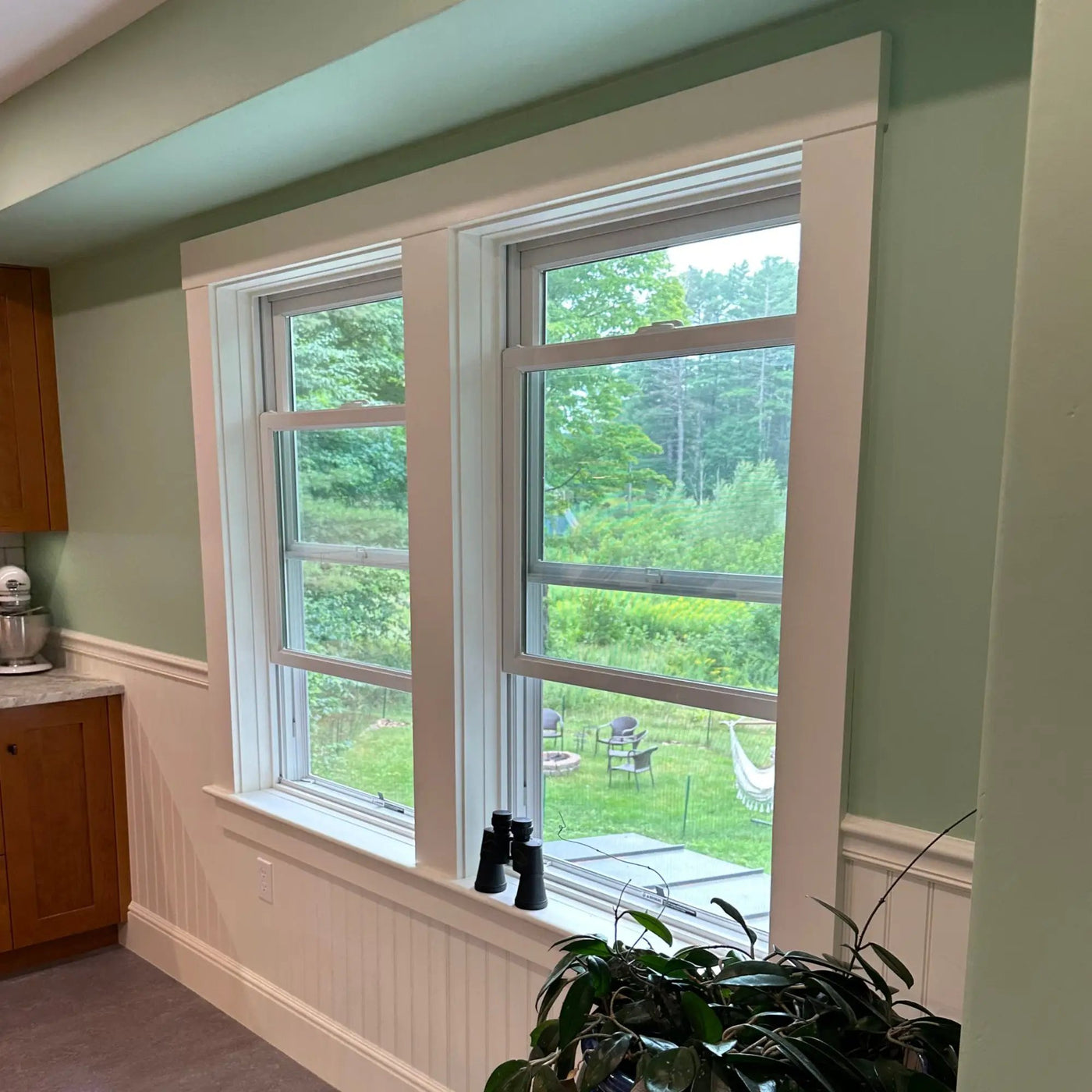 EWCA53 Square Casing 5-1/4" Wide x 3/4" Moulding Trim. Unfinished by NewMouldings