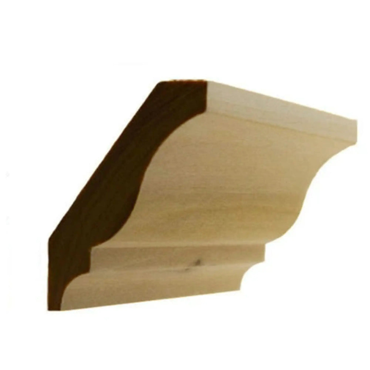 EWCR12 Crown 3/4" x 3-5/8" Unfinished 2-7/8" High x 2" Deep by NewMouldings