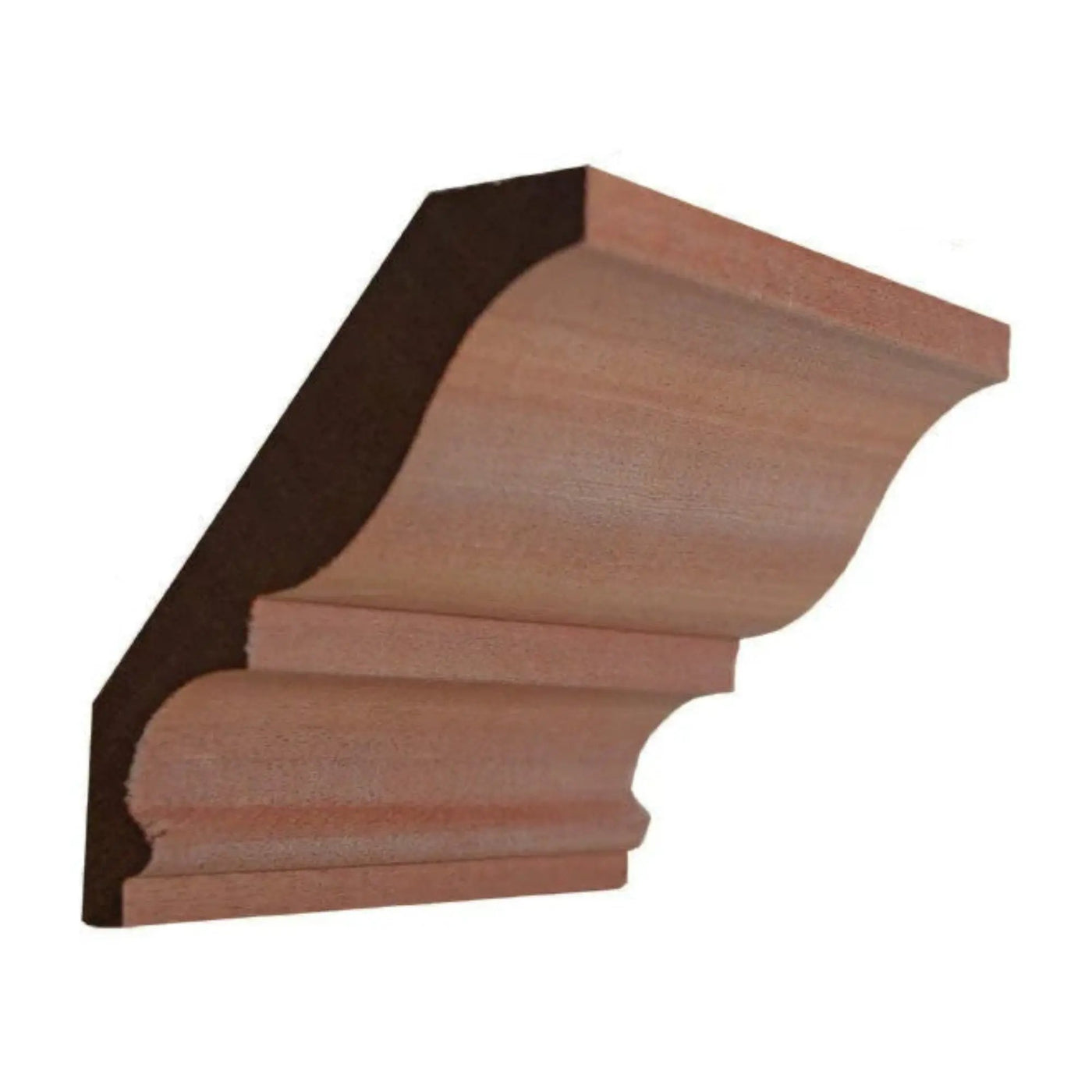 EWCR18 Crown 7/8" x 4-1/2" Unfinished 3-1/2" High x 2-3/4" Deep by NewMouldings