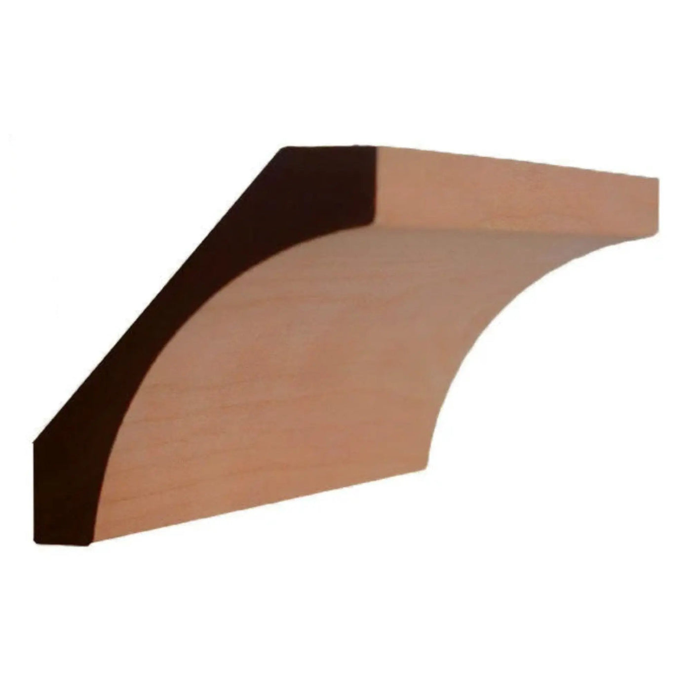 EWCR40 Cove Crown 3/4" x 3-3/4" Unfinished 2-5/8" High x 2-1/2" Deep by NewMouldings