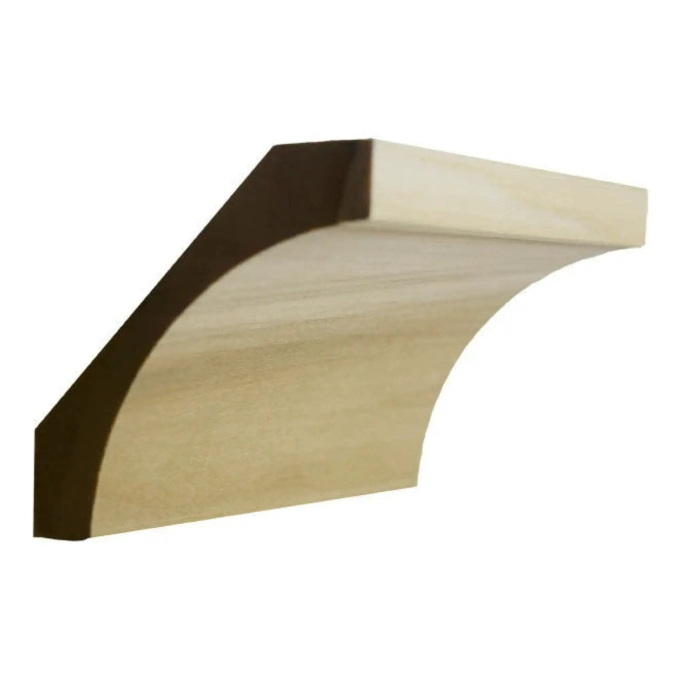 EWCR40 Cove Crown 3/4" x 3-3/4" Unfinished 2-5/8" High x 2-1/2" Deep by NewMouldings