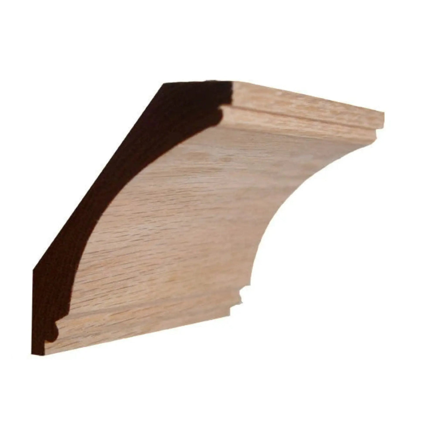 EWCR43 Cove Crown 7/8" x 4-1/4" Unfinished 3-1/4" High x 2-3/4" Deep by NewMouldings