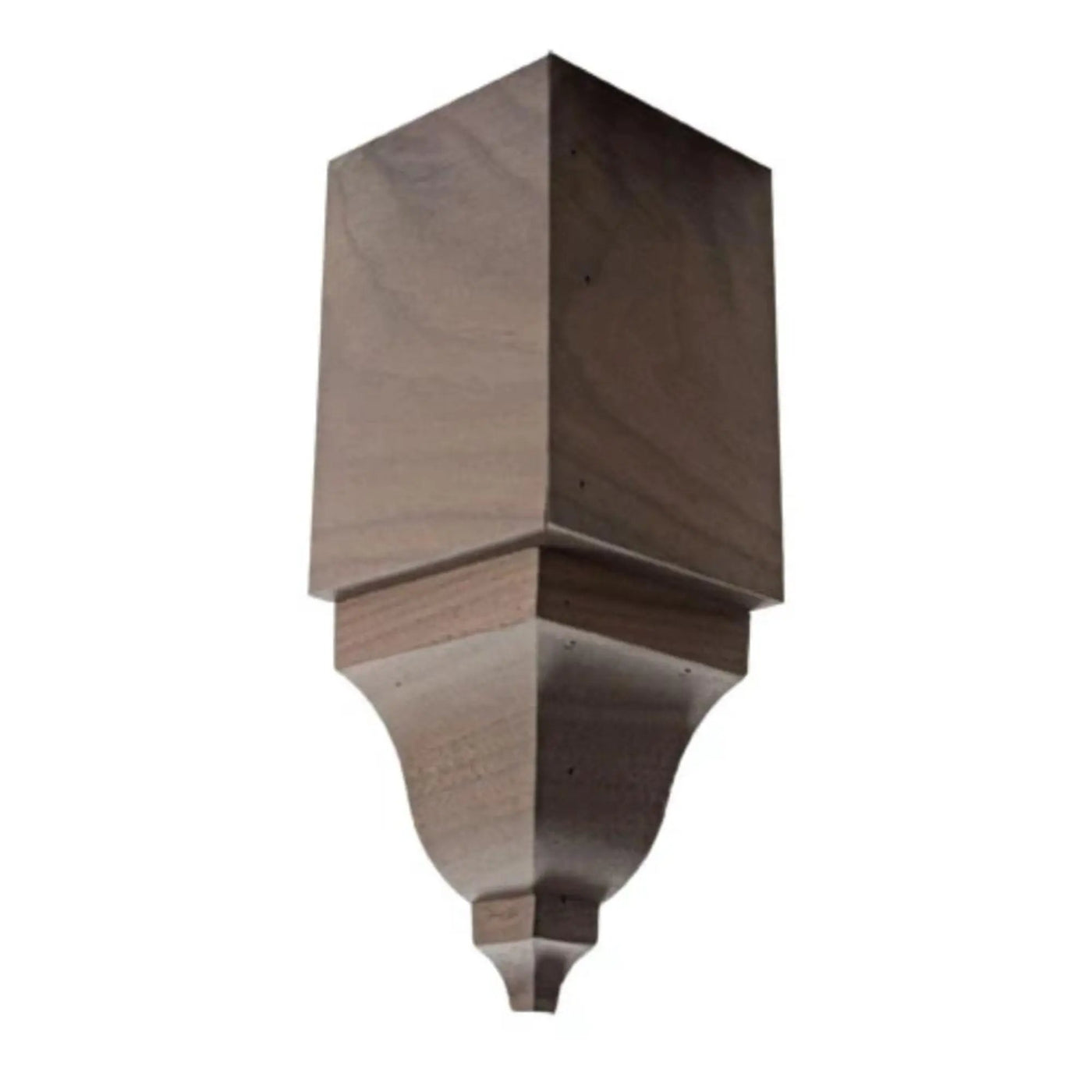 EWCR61 Crown Inside Corner Block 3-1/2 Tall x 2-3/8 deep. Unfinished by NewMouldings