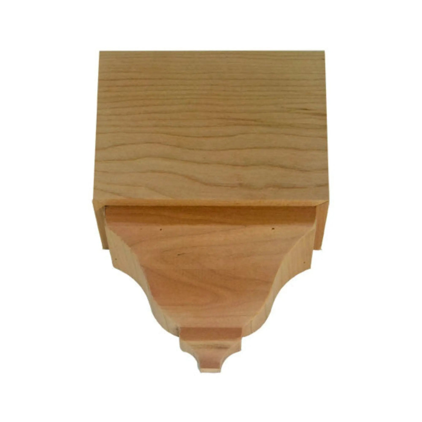 EWCR62 Crown Mid Block 3-1/2 Tall x 2-3/8 deep 4-3/4" Face Unfinished by NewMouldings