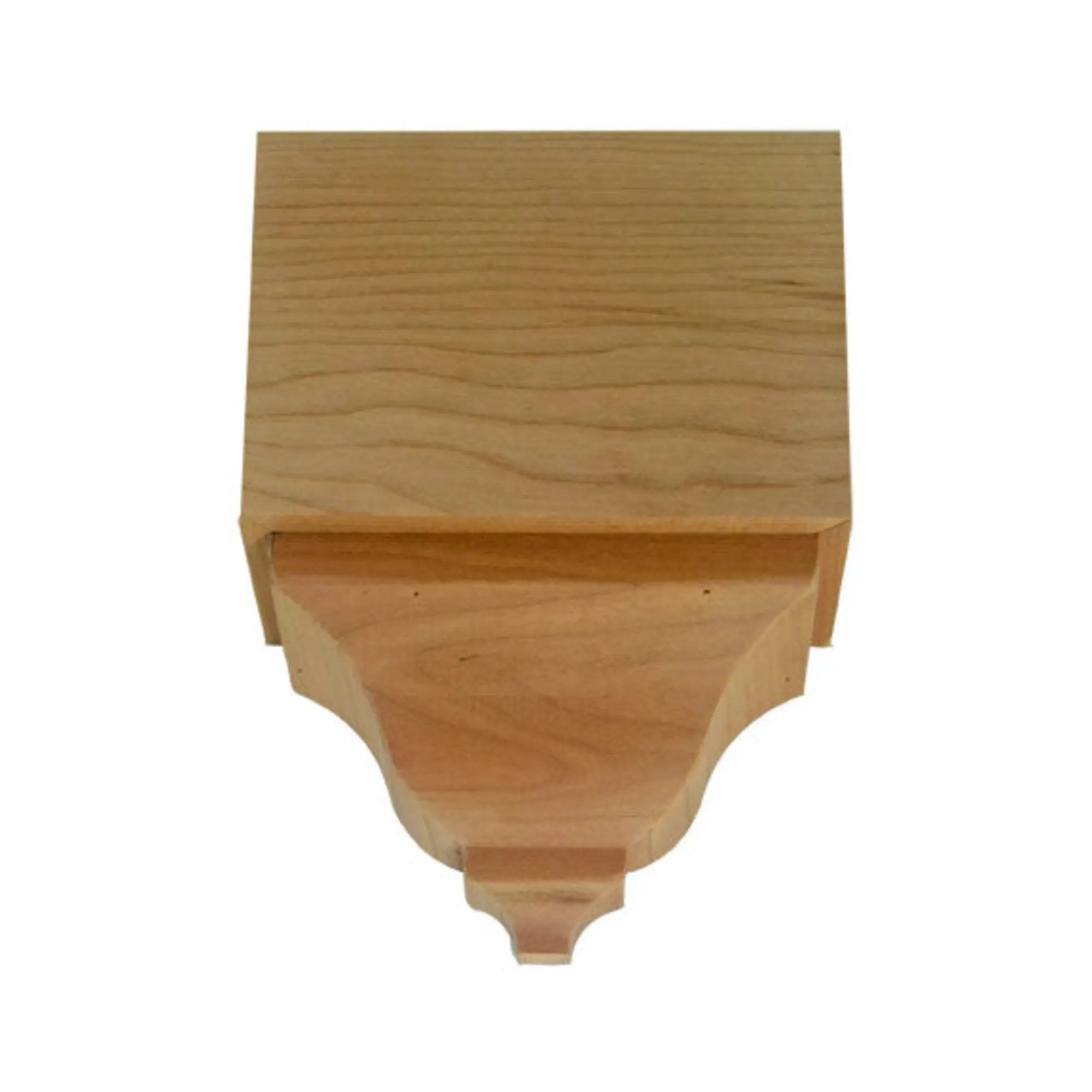 EWCR62 Crown Mid Block 3-1/2 Tall x 2-3/8 deep 4-3/4" Face Unfinished by NewMouldings