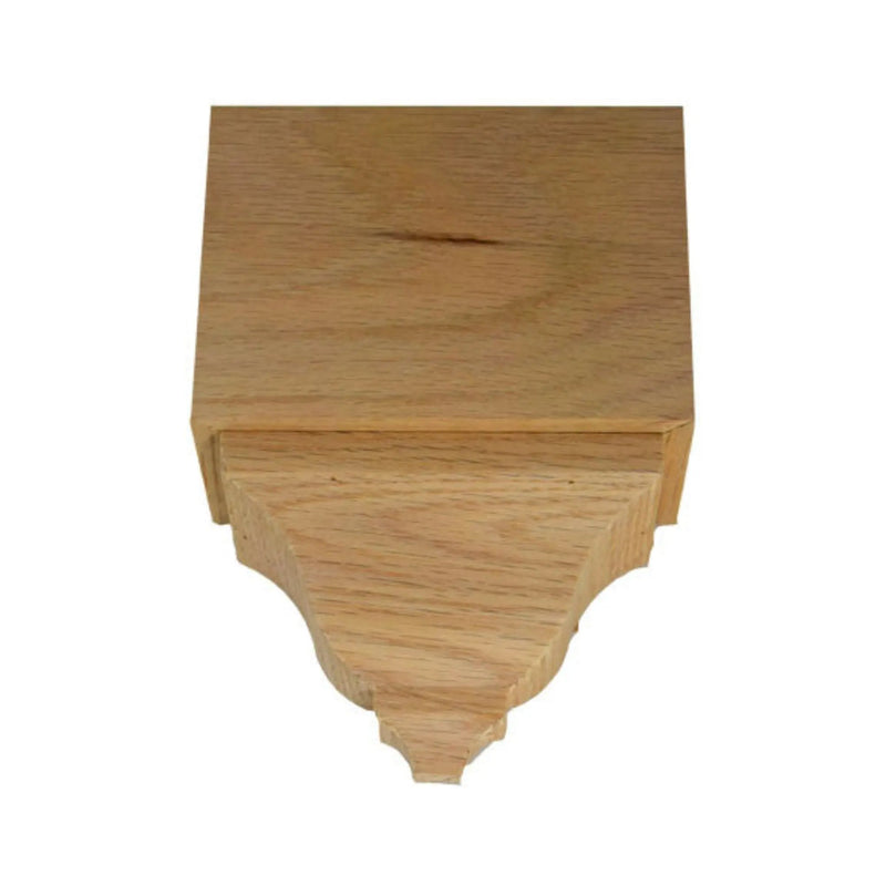 EWCR62 Crown Mid Block 3-1/2 Tall x 2-3/8 deep 4-3/4" Face Unfinished by NewMouldings