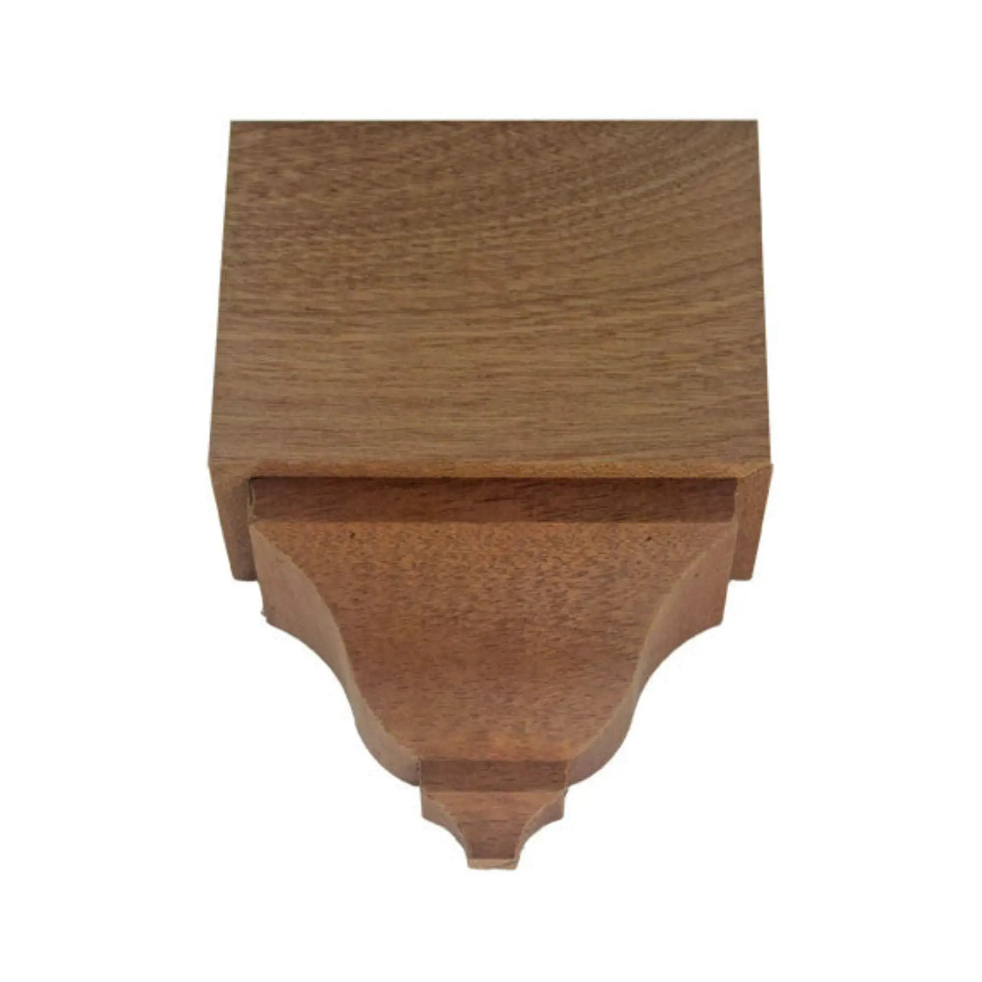 EWCR62 Crown Mid Block 3-1/2 Tall x 2-3/8 deep 4-3/4" Face Unfinished by NewMouldings