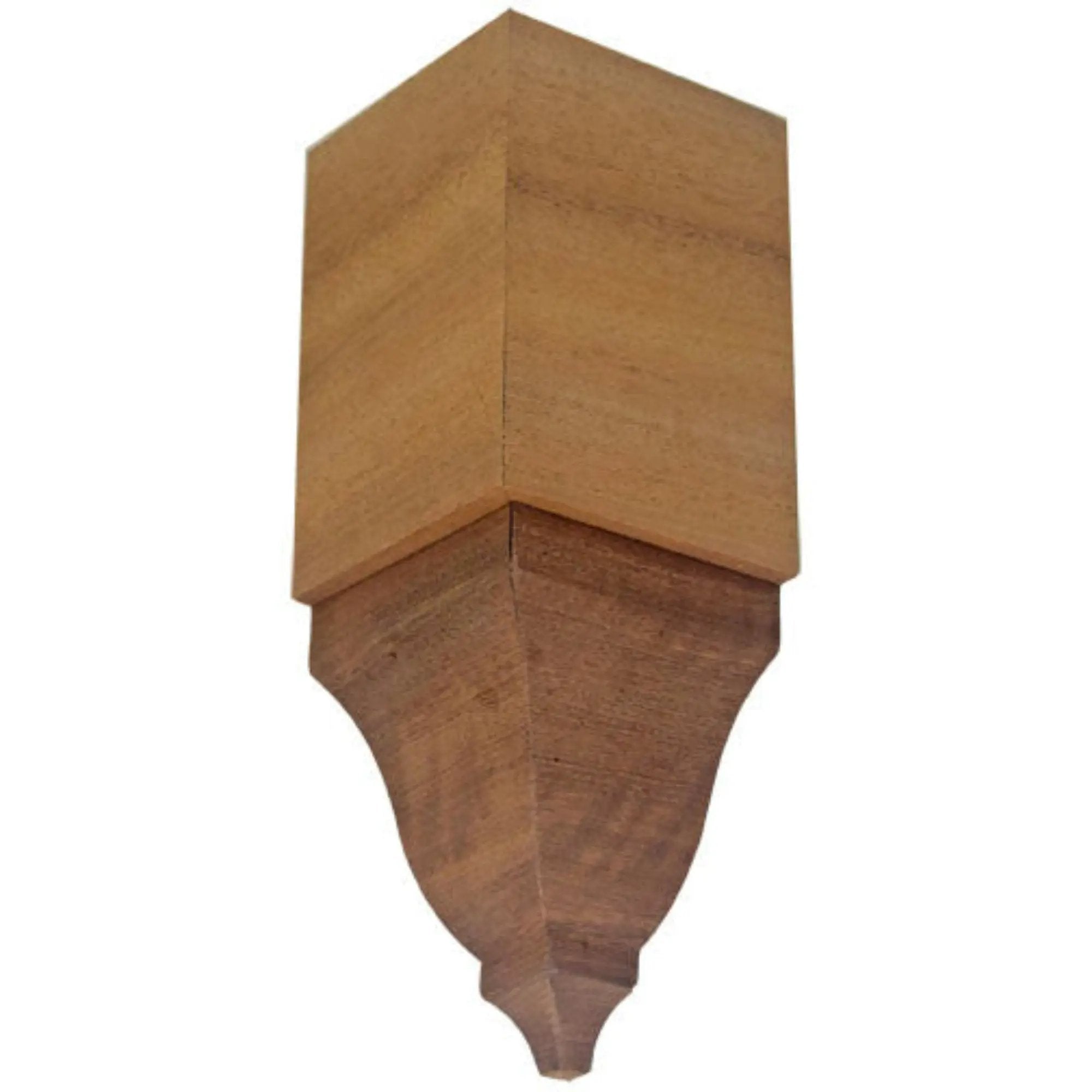 EWCR81 Crown Inside Corner Block 4-1/4" Tall x 3" deep. Unfinished by NewMouldings