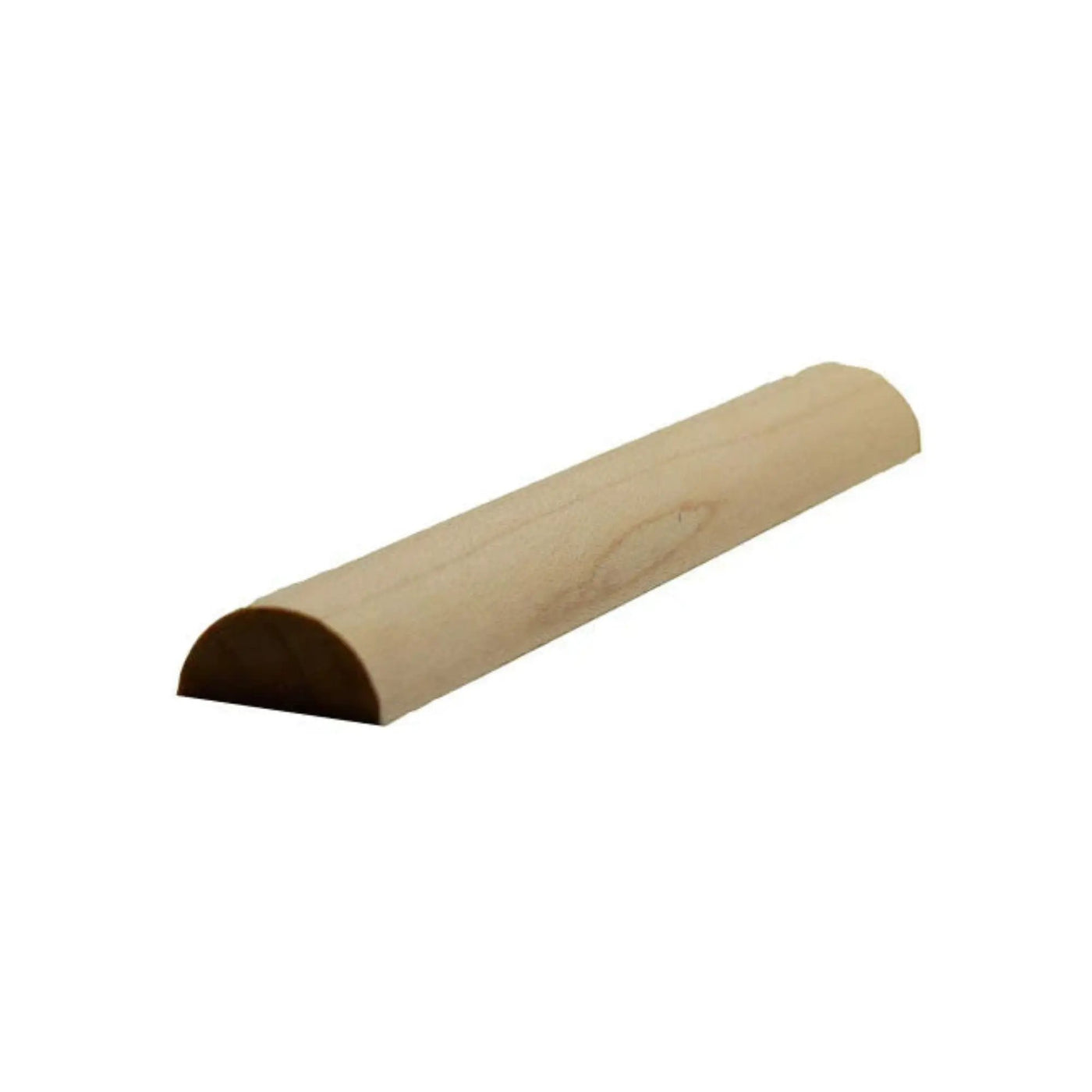 EWHR11 Half Round 3/4" Wide x 3/8" Moulding Trim. Unfinished by NewMouldings