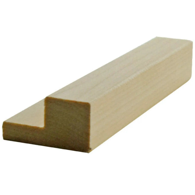 EWLR11 Kitchen Cabinet Light Rail 1-1/2" Wide x 7/8" Trim. Unfinished by NewMouldings