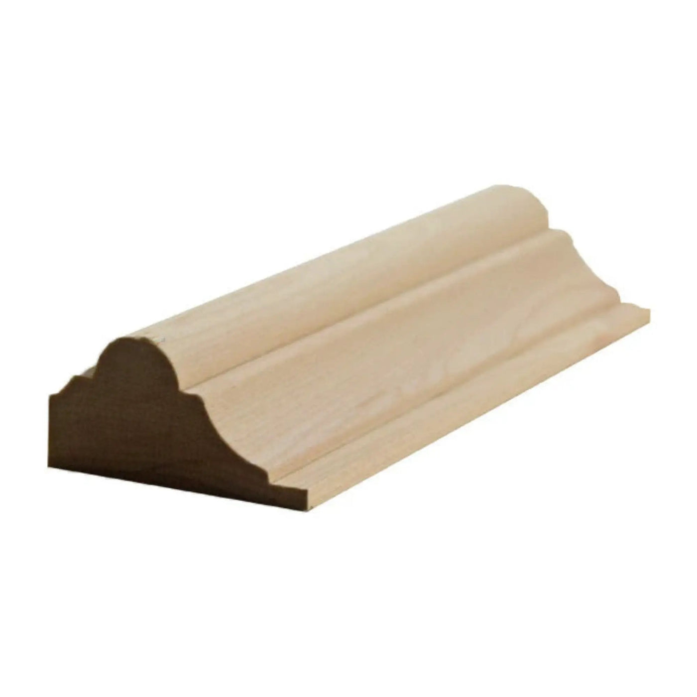EWPM19 Nose and Cove Panel Molding 1-1/2" wide x 3/4" Trim. Unfinished by NewMouldings