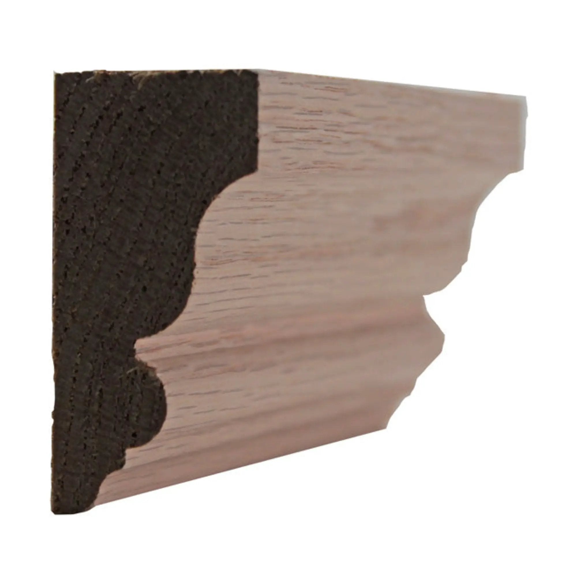 EWSC12 Solid Crown 2-1/4" High x 1-1/8" Deep Moulding. Unfinished by NewMouldings
