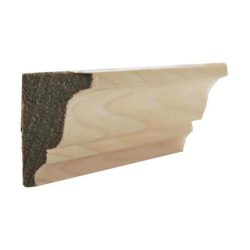 EWSC16 Solid Crown 1-3/8" High x 1" Deep Moulding. Unfinished by NewMouldings