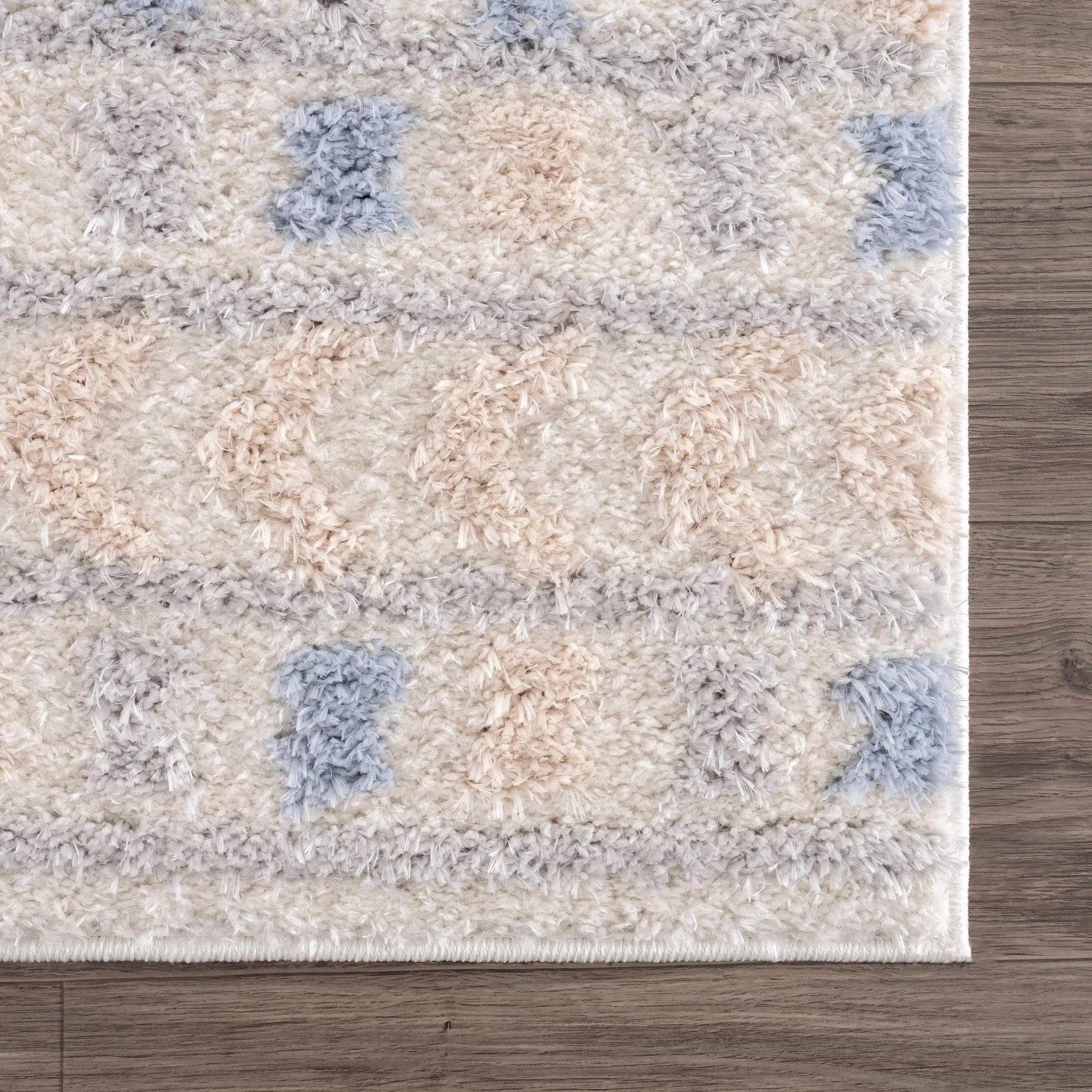 Eivin Pink & Blue Area Rug - Clearance by Boutique Rugs