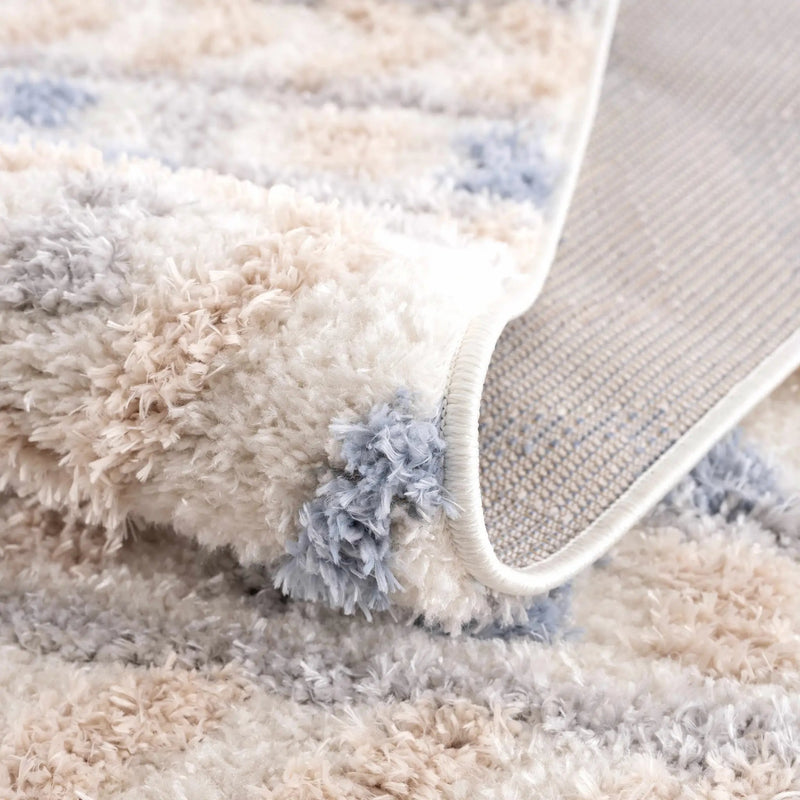 Eivin Pink & Blue Area Rug - Clearance by Boutique Rugs